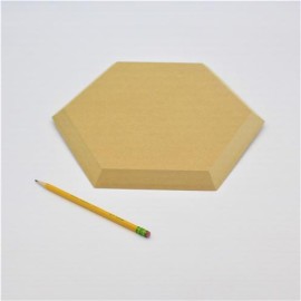 Hexagon 11 inch Pottery Form by GR Pottery Forms